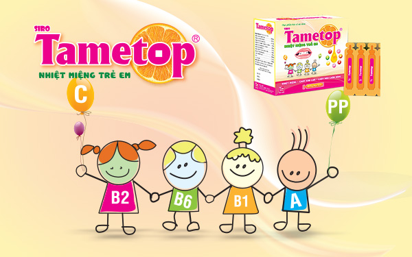 Nhiệt miệng Tametop dạng ống