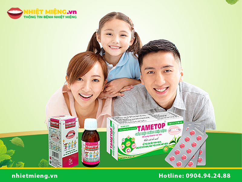 Thuốc chữa nhiệt miệng cho trẻ